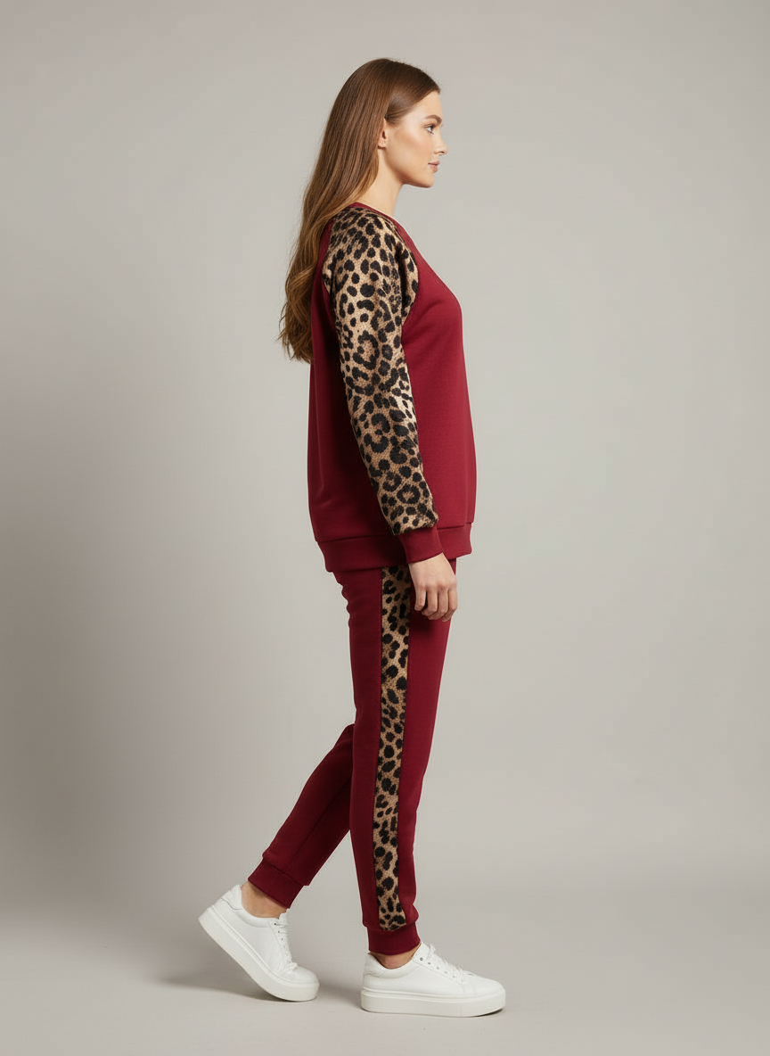 Completo Tuta Leopardata