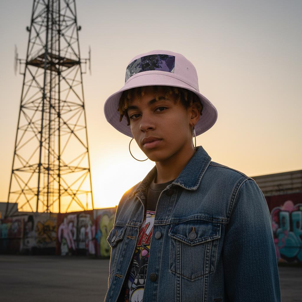 Sfumato Uno Unisex Fashion Hat – Sustainable Cotton Cap for Artists