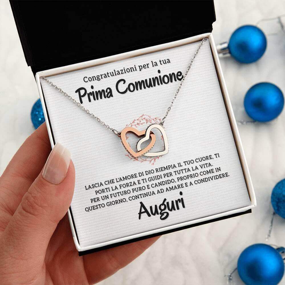 Collana Prima Comunione - Auguri.