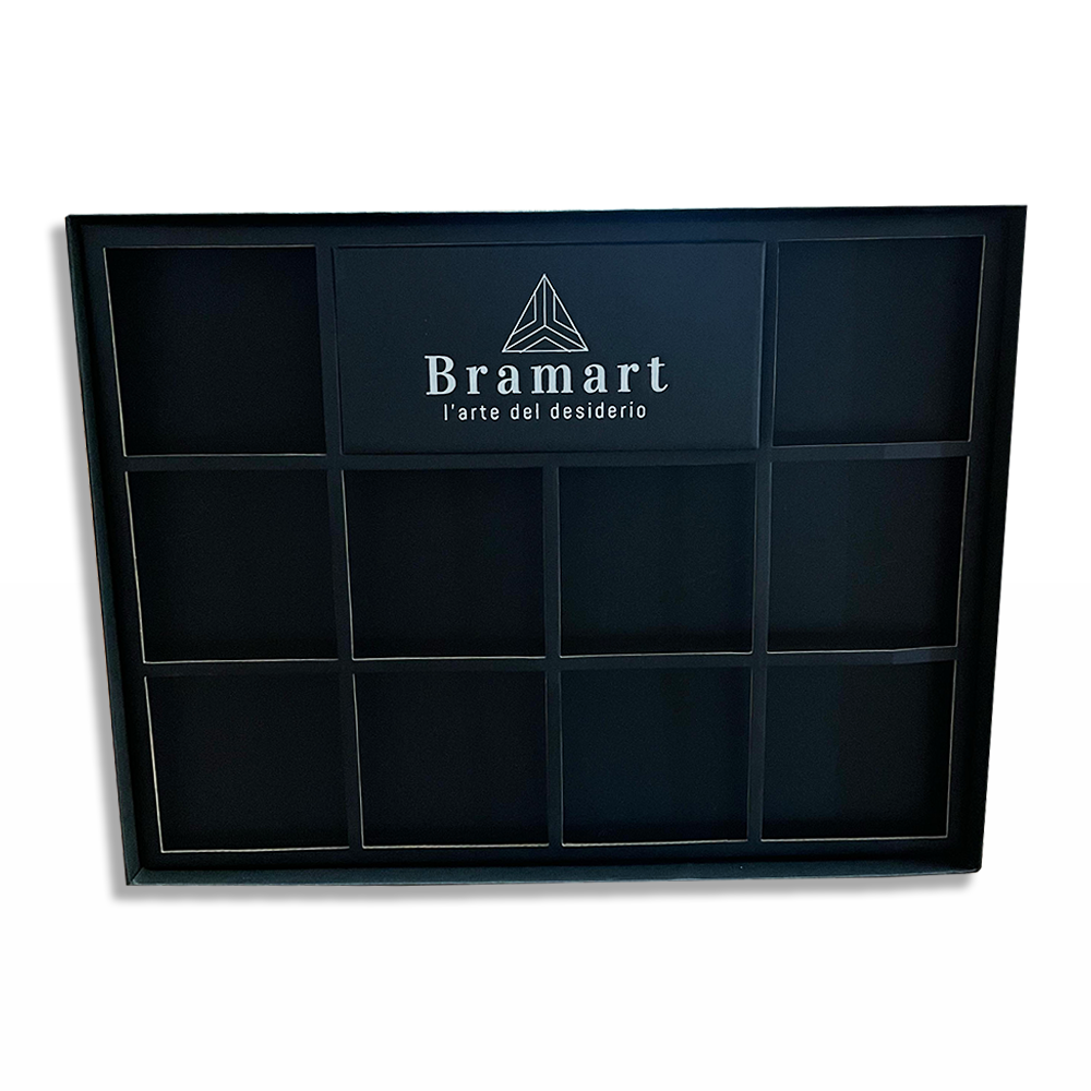 Espositore da Banco in Cartone Rigido – Per 10 Gioielli con Dedica (Vendita al Dettaglio)