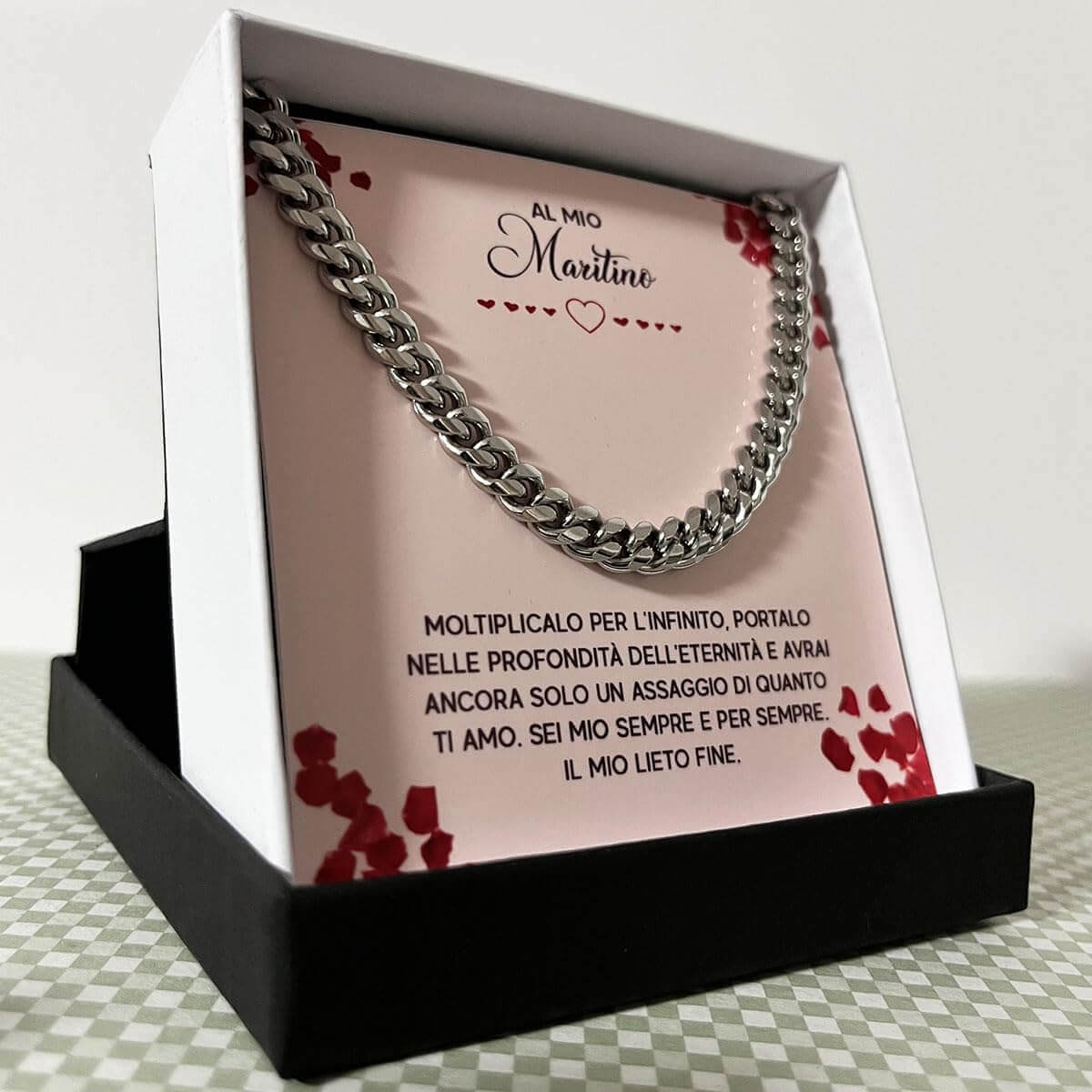 Collana da Uomo - Al Mio Maritino.