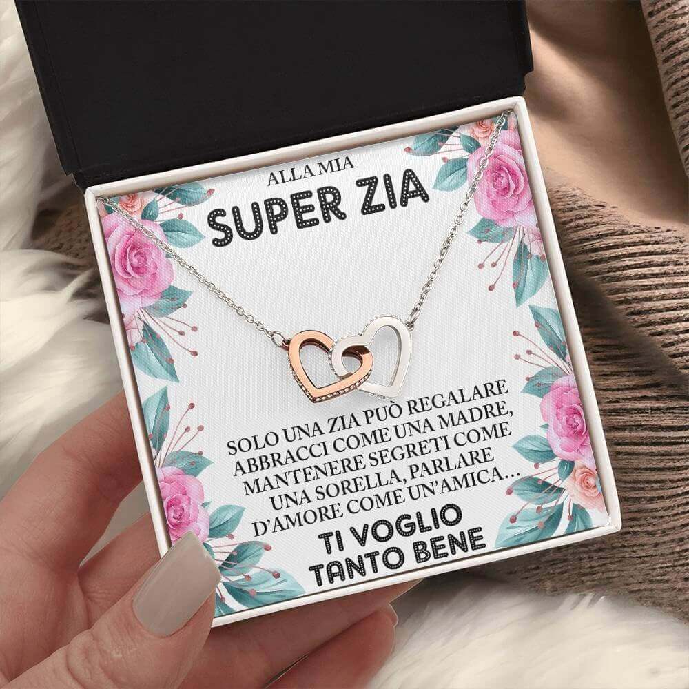 Collana Alla Mia Super Zia - Ti Voglio un Mondo di Bene