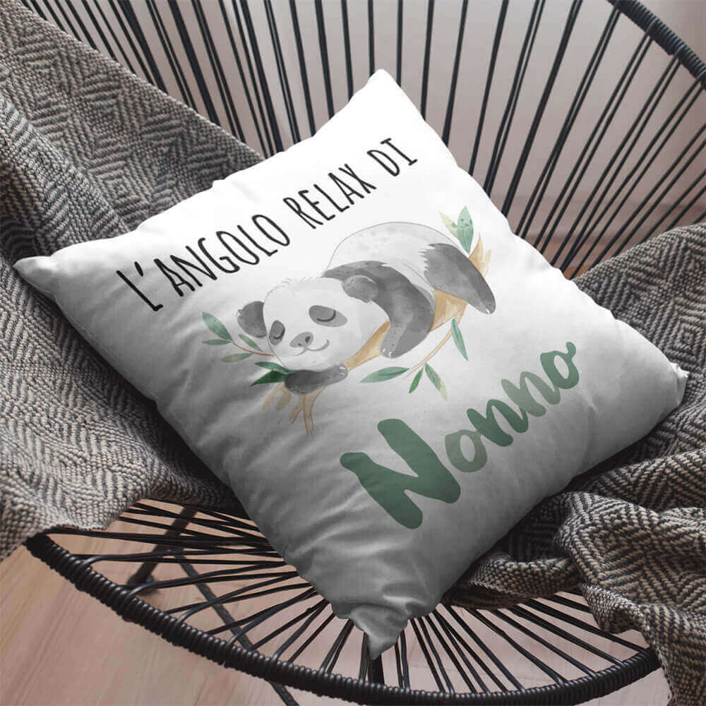 Cuscino L'angolo relax di Nonno
