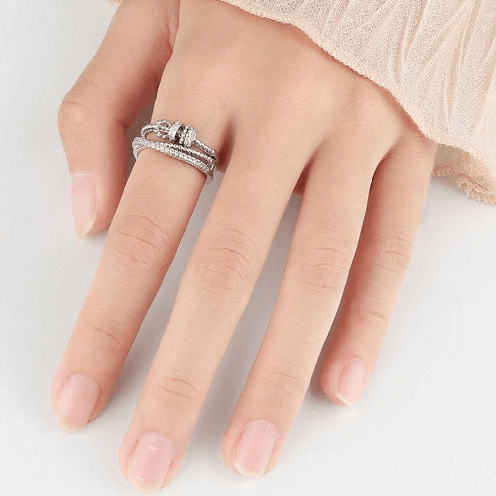 Anello da Donna in Argento Sterling 925 Per mia moglie - Ansia