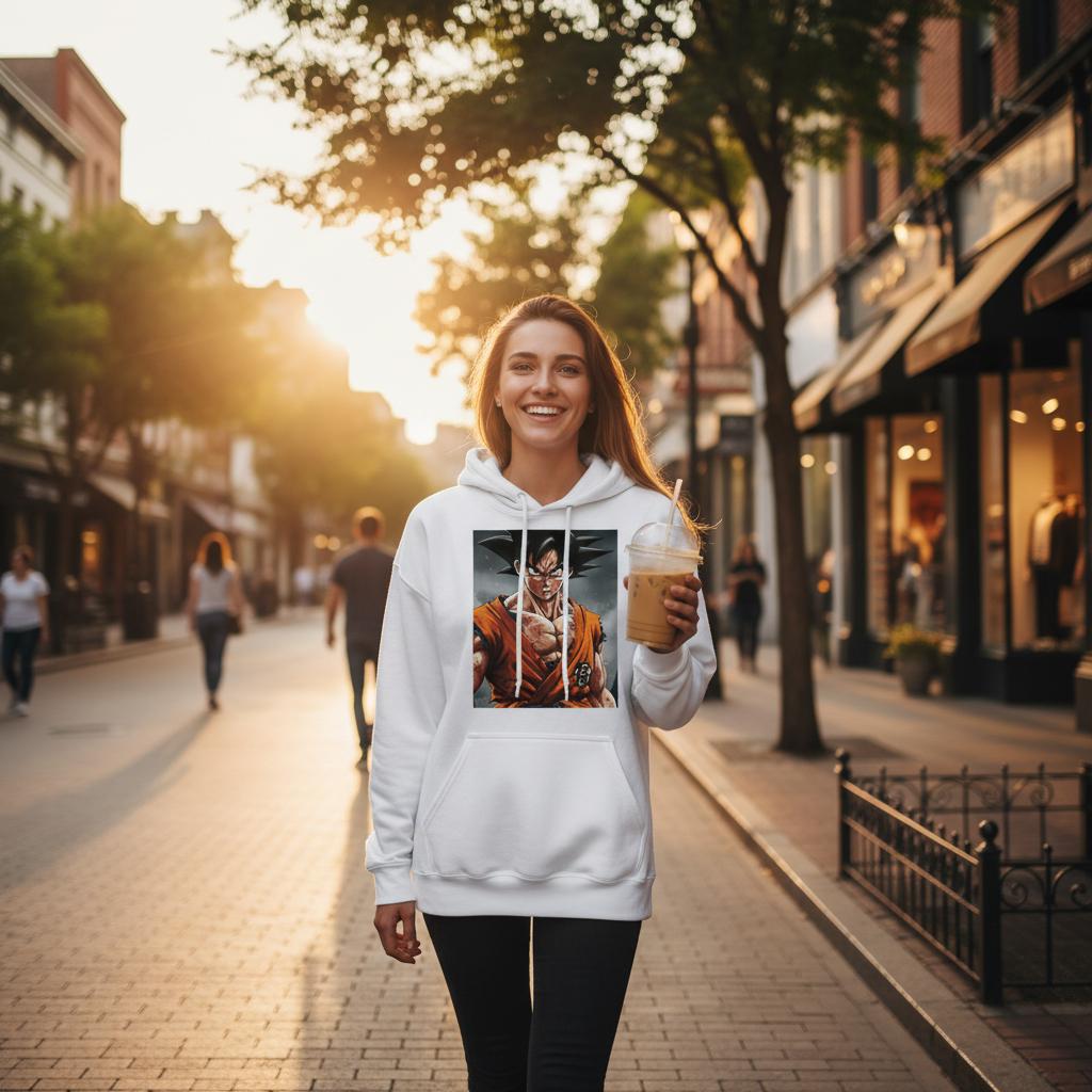 Dragonball Z Heavy Blend Hoodie – Premium Cotton-Polyester Blend