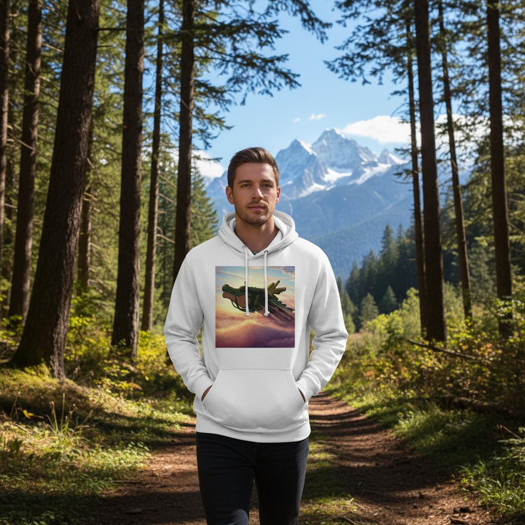 Drago Shenron Unisex Hoodie – Soft Cotton-Polyester Blend in Multiple Colors