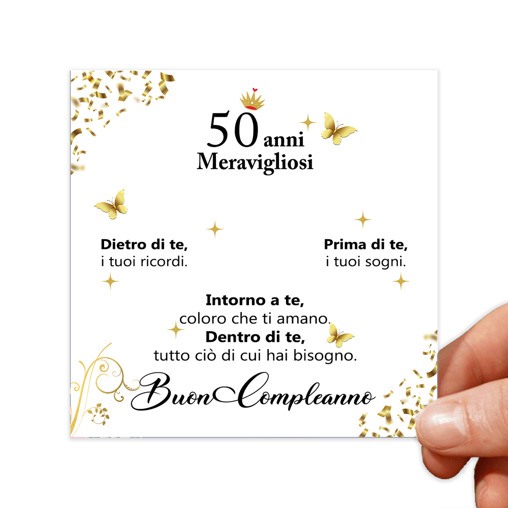 Cartoncini con dediche Donna