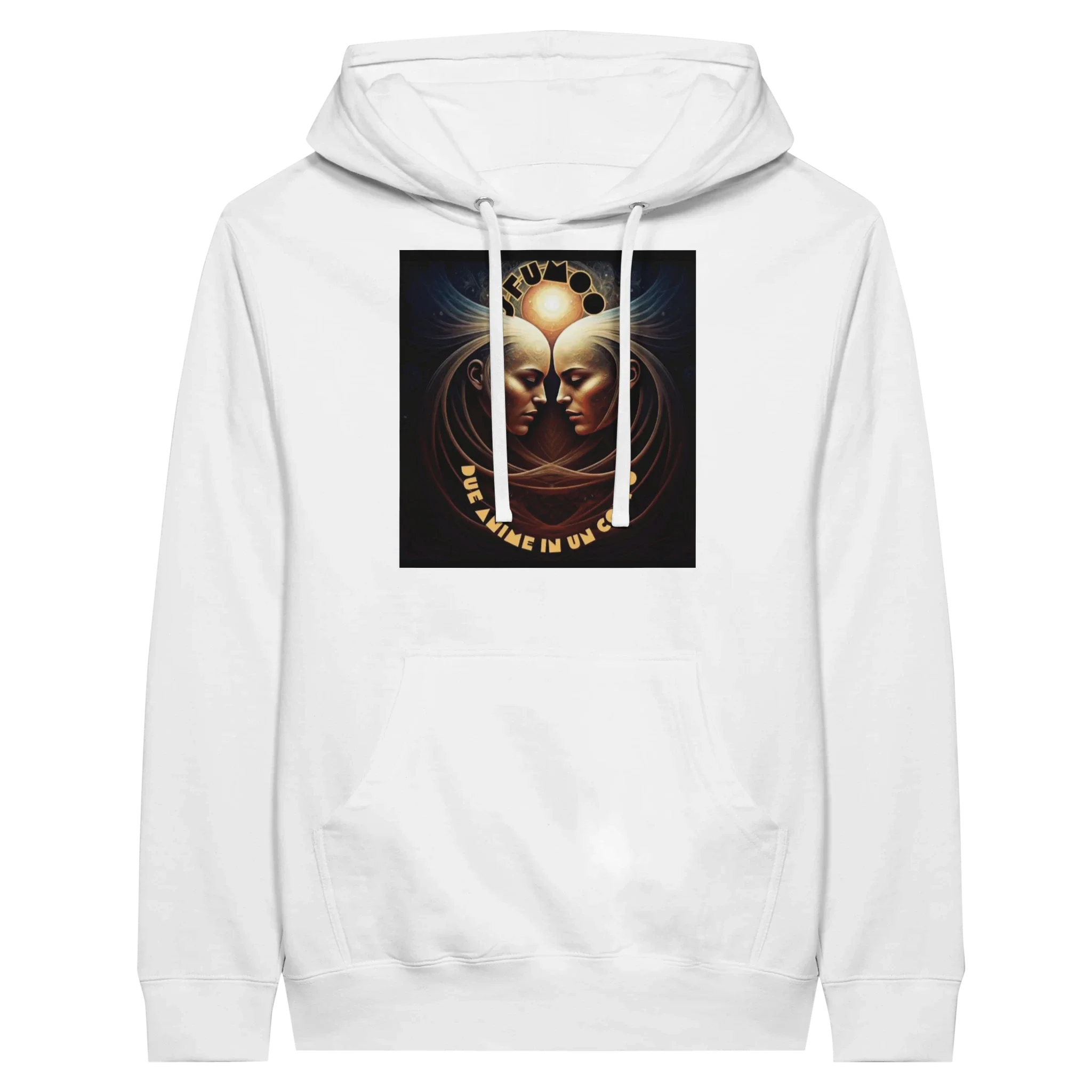 Artist Hoodie SFUMO - Dual Soul Design Heavyweight Comfort