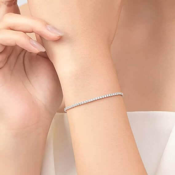 Bracciale Tennis in Argento Sterling 925 - A mia Cognata
