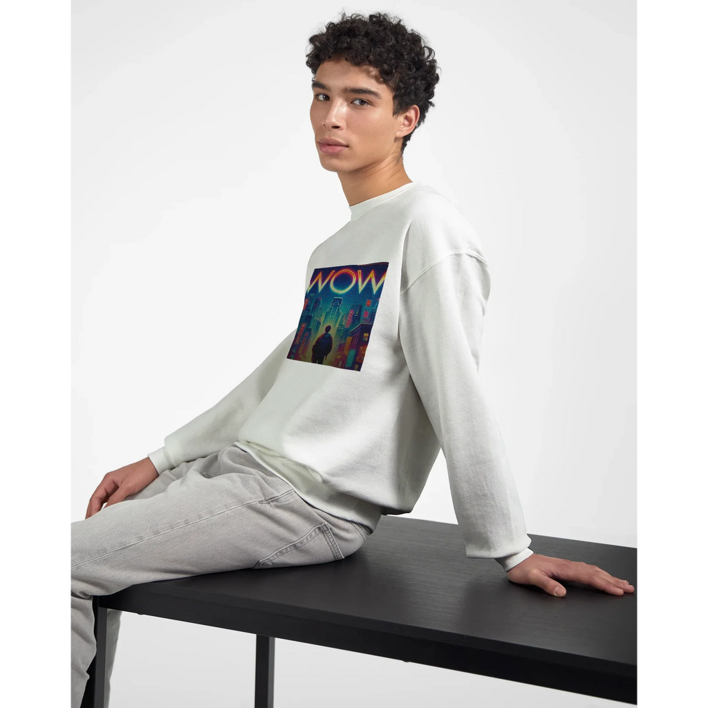 WOW Artist Blend Sweatshirt – Soft 50/50 Cotton-Polyester Design