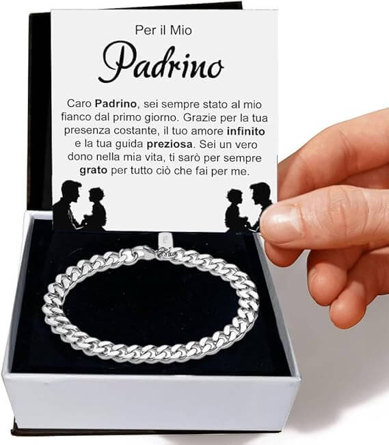 Bracciale Cubano - Per il Mio Padrino