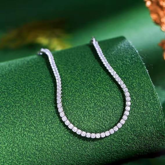 Bracciale Tennis in Argento Sterling 925 Compleanno - 60 anni