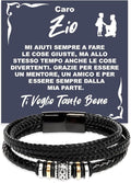 Bracciale Pelle Intrecciata - Caro Zio