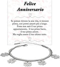 Bracciale Quadrifoglio - Felice Anniversario