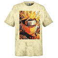 Naruto Ninja Comfort Colors Heavyweight T-Shirt – Vibrant Tie-Dye Design