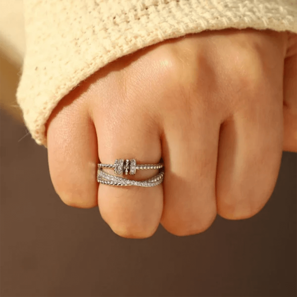 Anello da Donna in Argento Sterling 925 Per mia moglie - Ansia