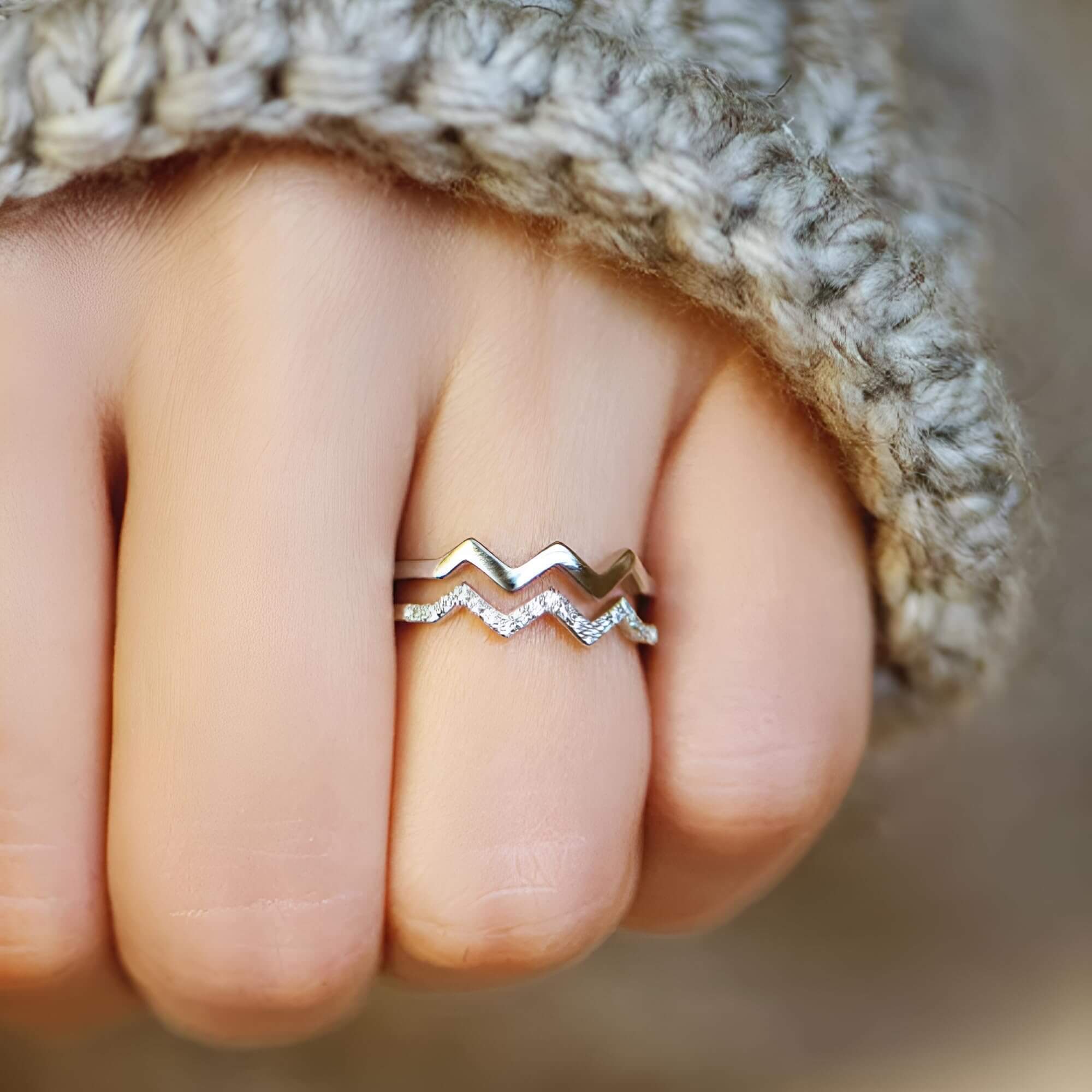 Anello in Argento Sterling 925 - Alla mia Migliore Amica  - Alti e Bassi