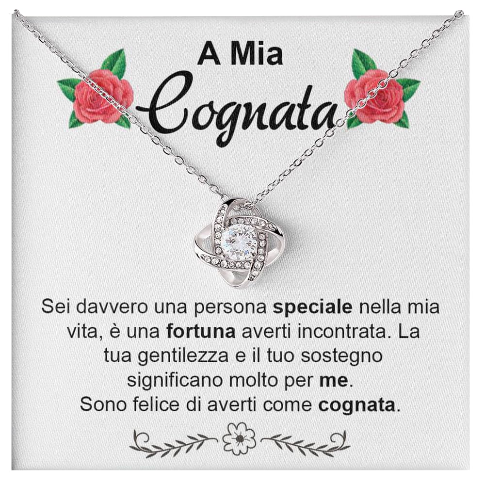Collana A Mia Cognata - Sei Speciale.