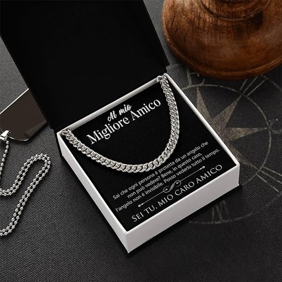 Collana da Uomo - Al Mio Migliore Amico.