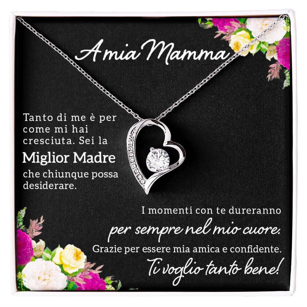 Collana A Mia Mamma - Ti voglio tanto bene.