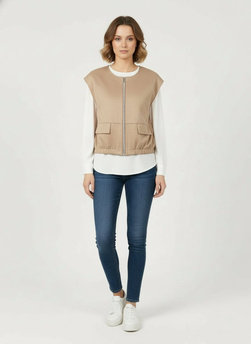 Gilet Scamosciato Morbido