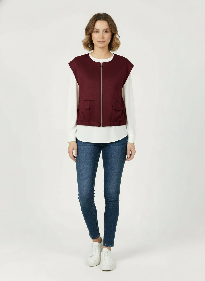 Gilet Scamosciato Morbido