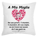 Cuscino A mia Moglie Non sono perfetto
