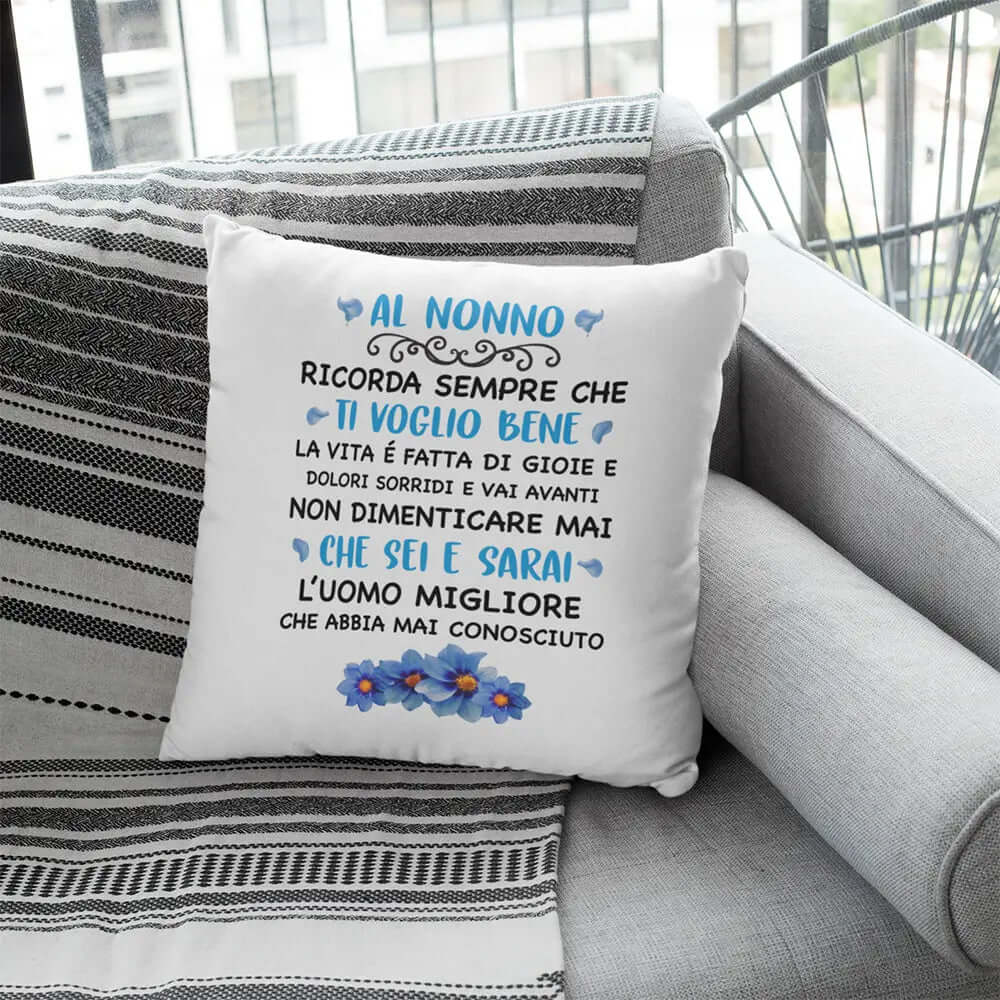 Cuscino Al Nonno Ti Voglio Bene