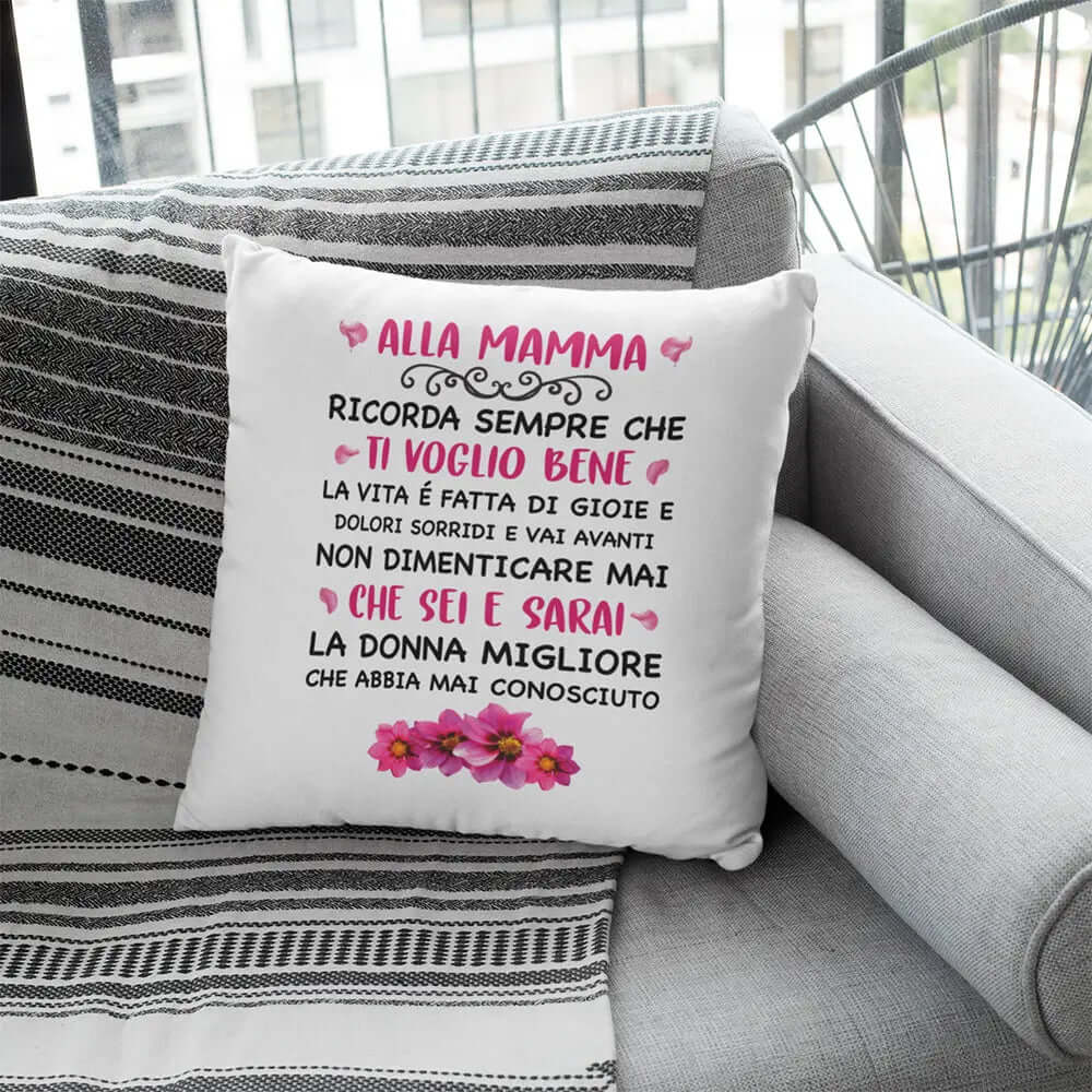 Cuscino Alla Mamma Ti Voglio Bene