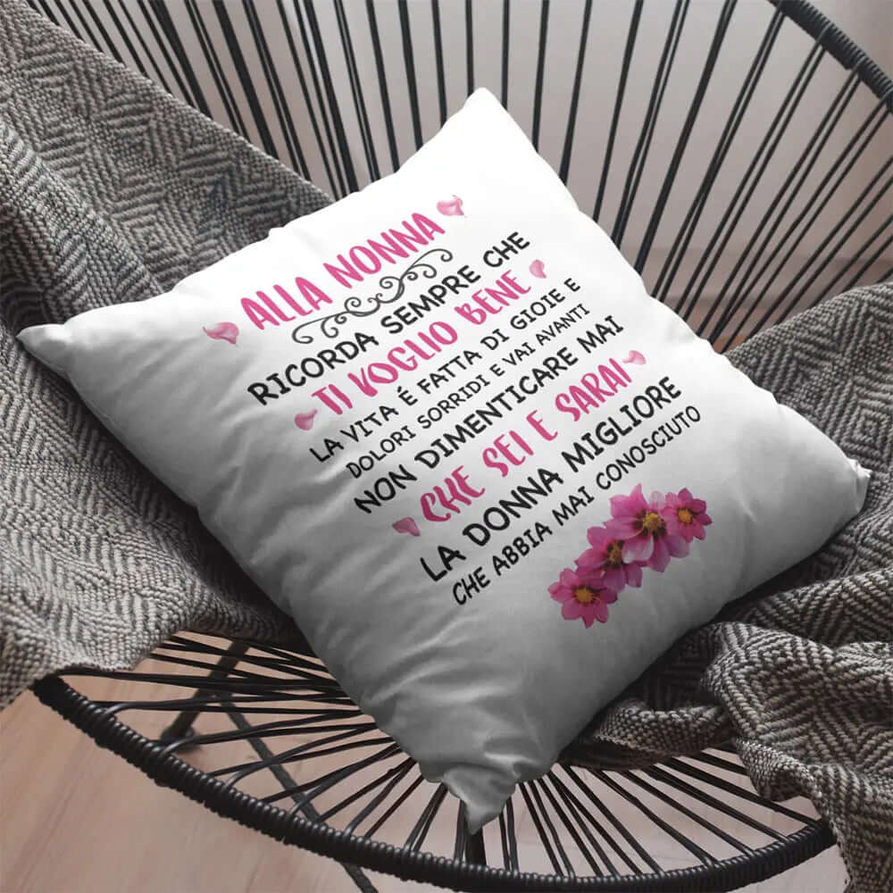 Cuscino Alla Nonna Ti Voglio Bene