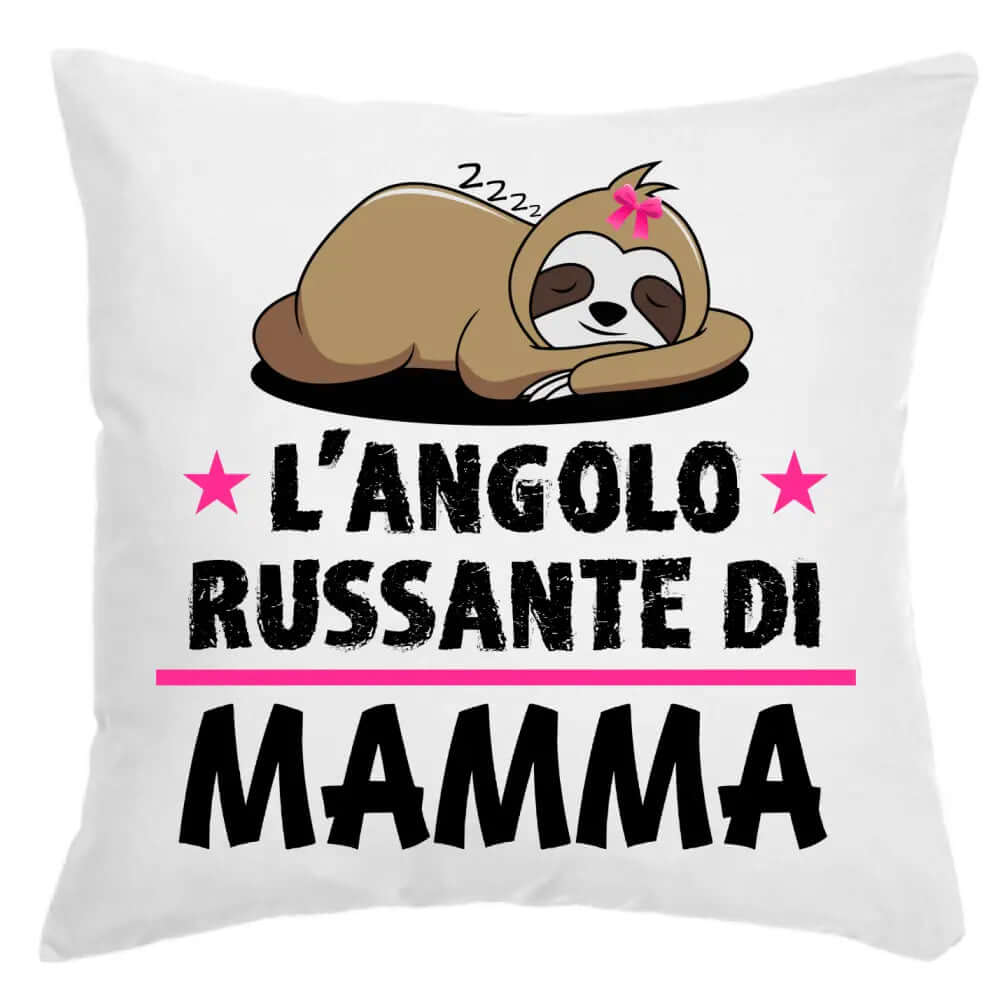 Cuscino L'angolo russante di Mamma