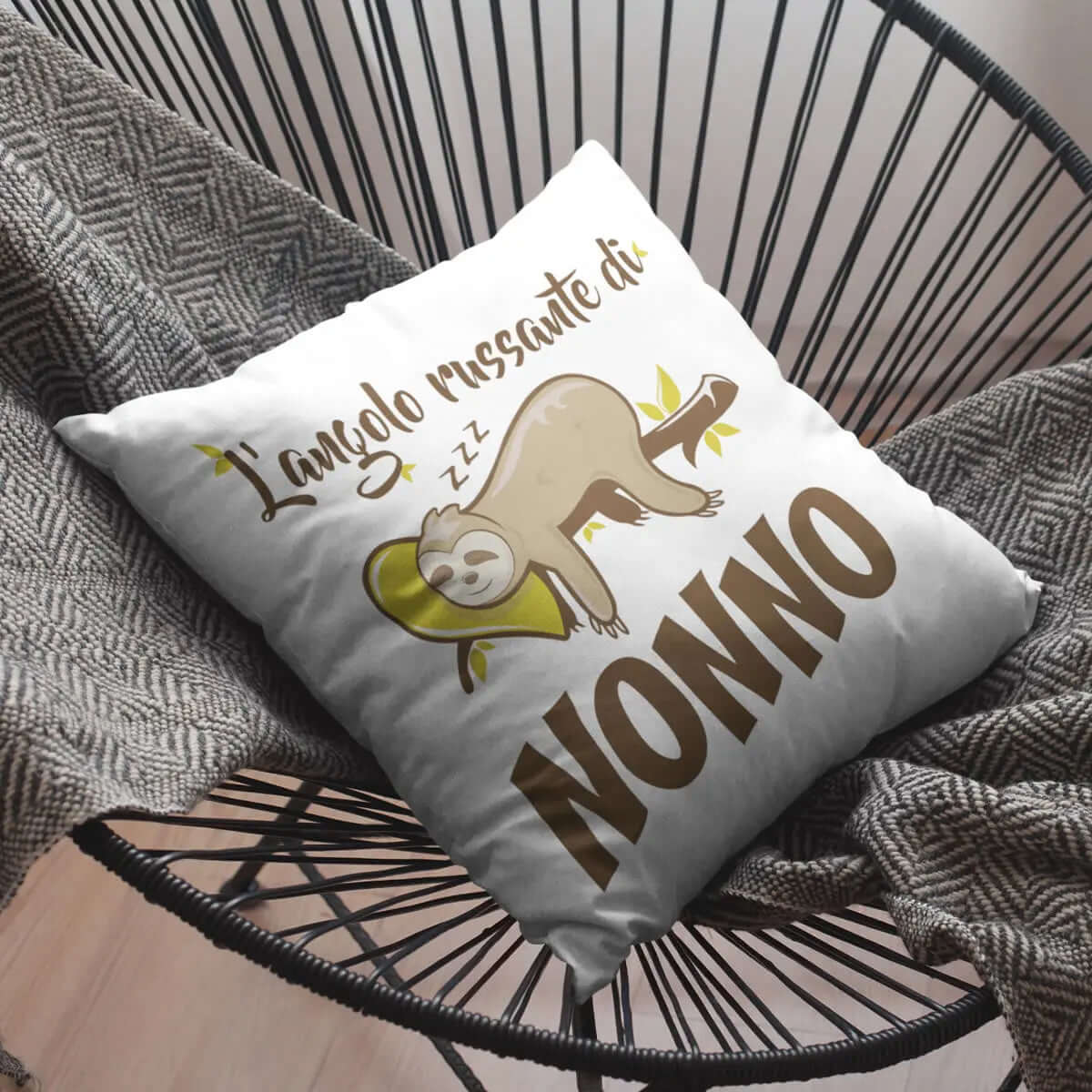 Cuscino L'angolo russante di Nonno