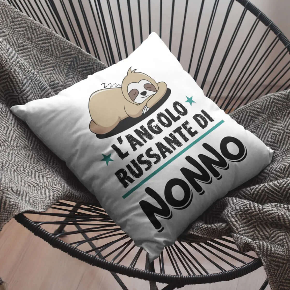 Cuscino L'angolo russante di Nonno