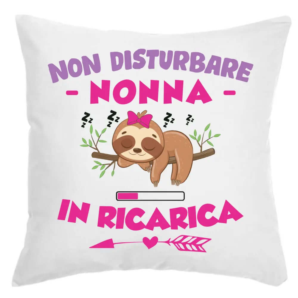 Cuscino Non Disturbare Nonna In Ricarica
