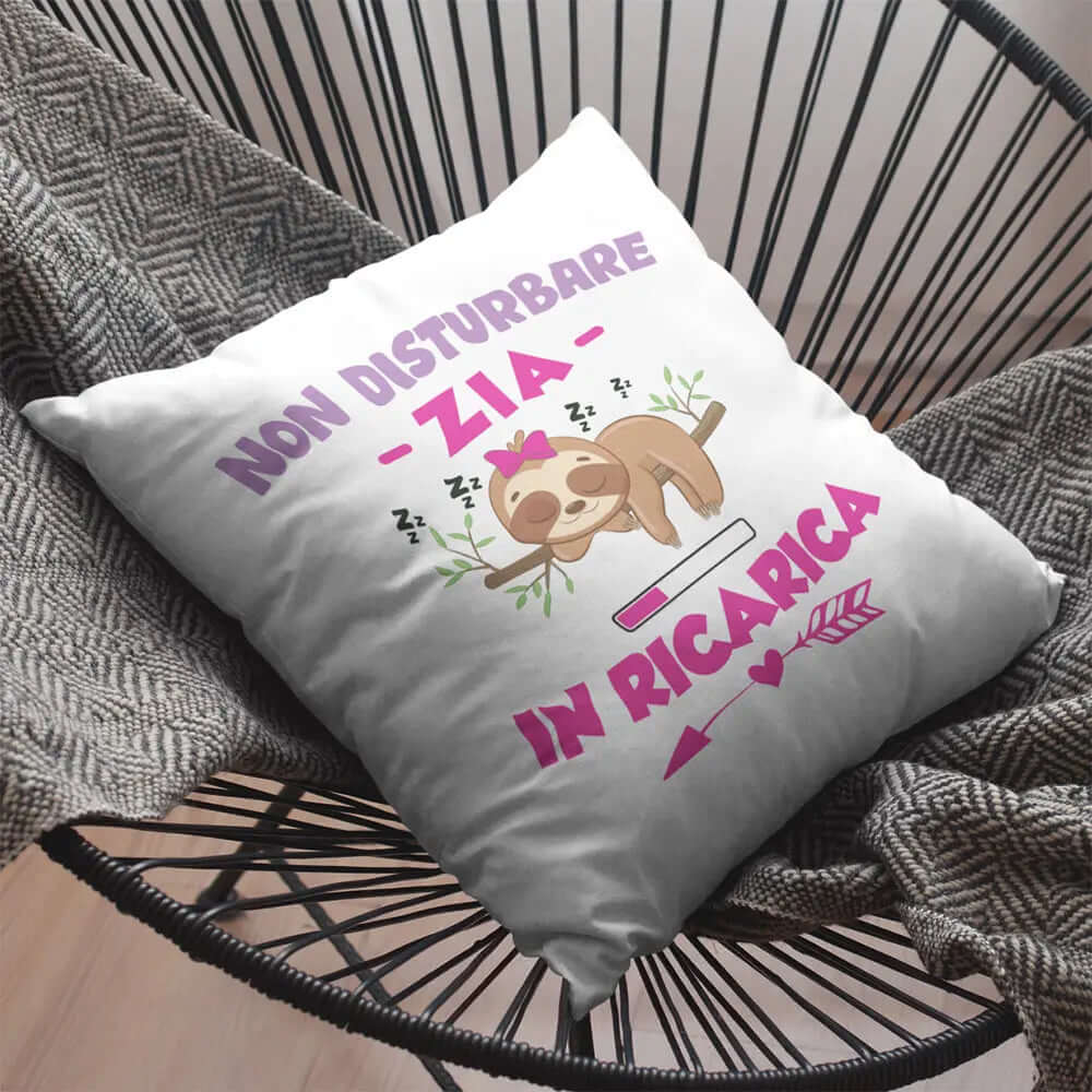 Cuscino Non Disturbare Zia In Ricarica