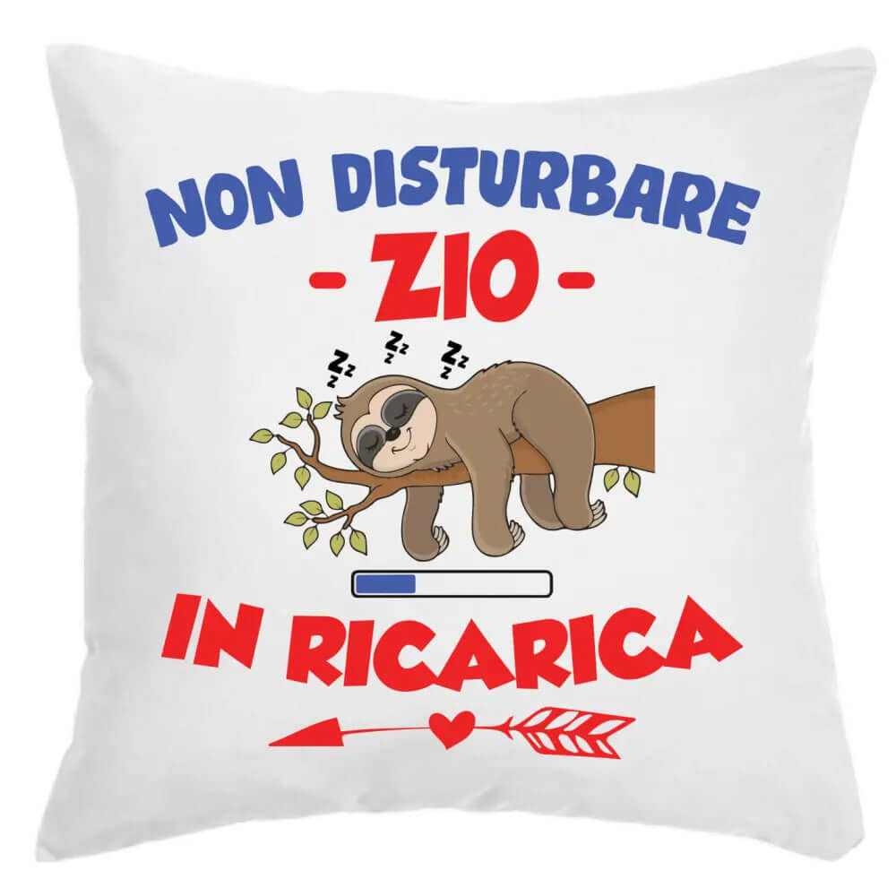 Cuscino Non Disturbare Zio In Ricarica