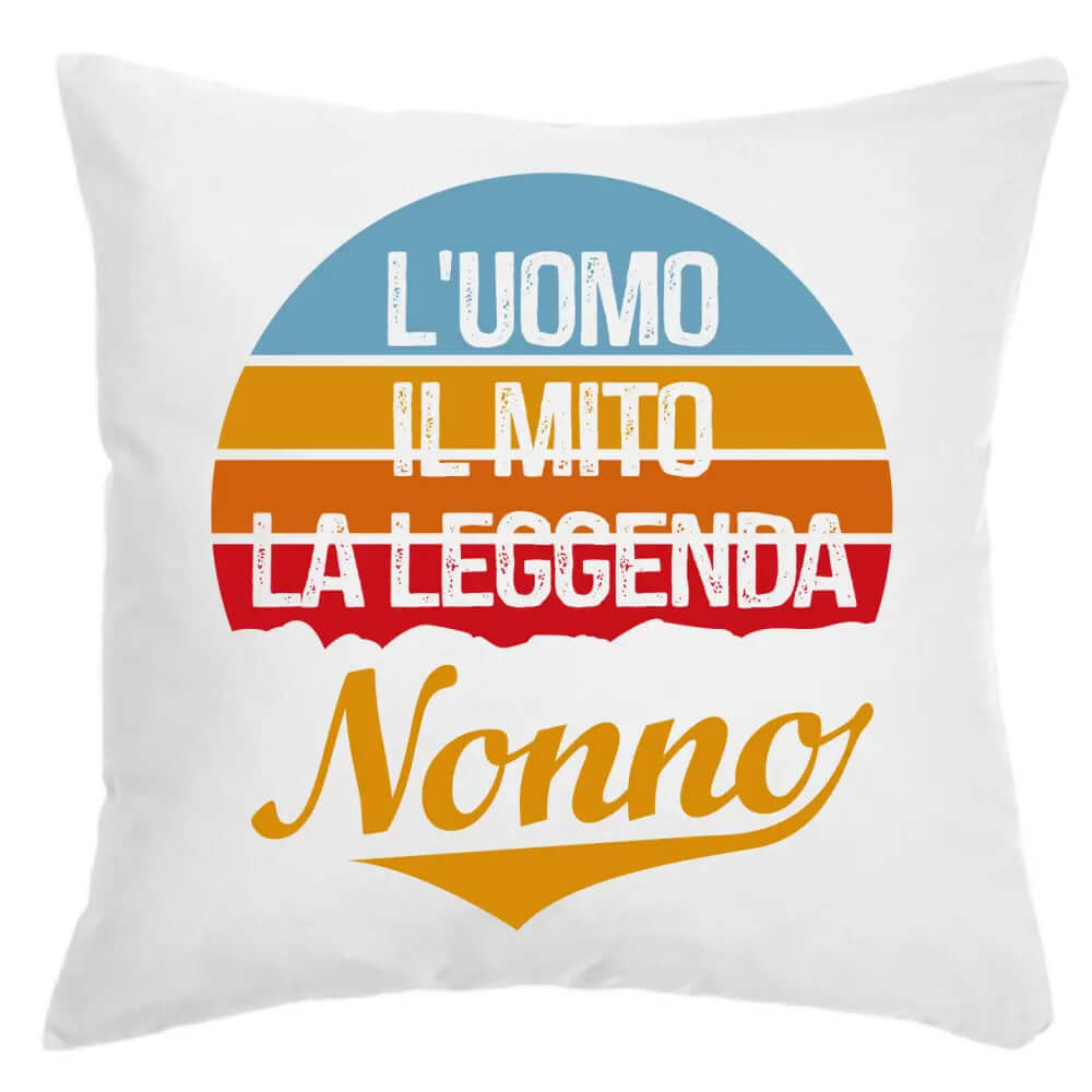 Cuscino Uomo Mito Leggenda Nonno