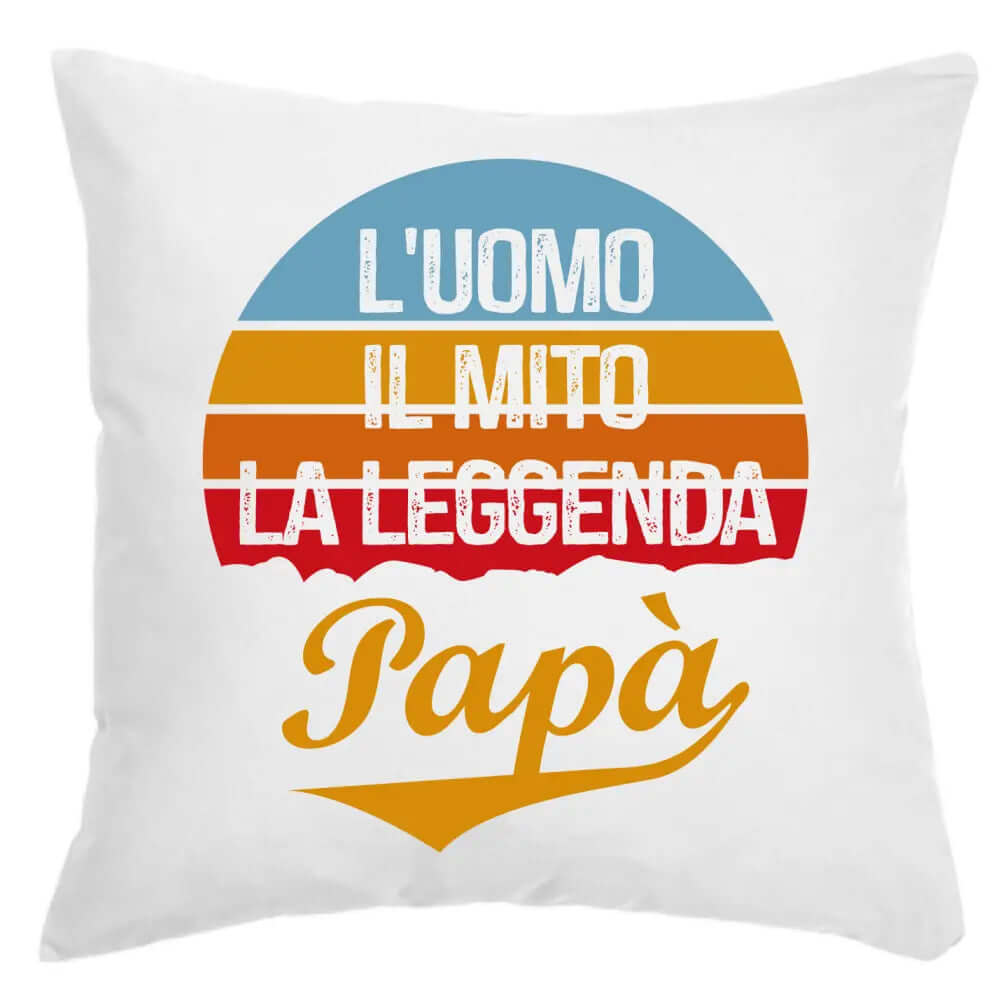Cuscino Uomo Mito Leggenda Papà