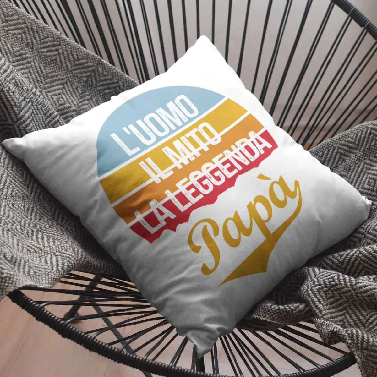 Cuscino Uomo Mito Leggenda Papà