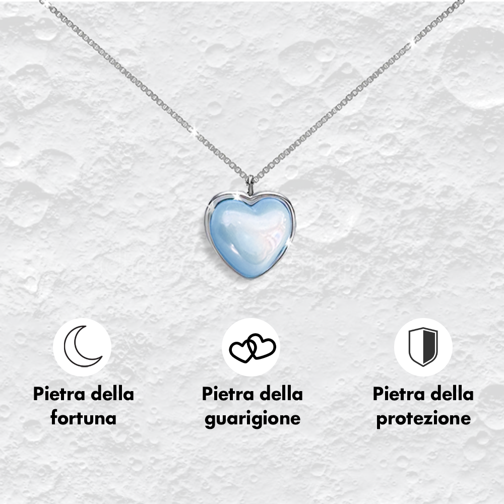 Collana Pietra di Luna in Argento Sterling 925 - A mia nuora
