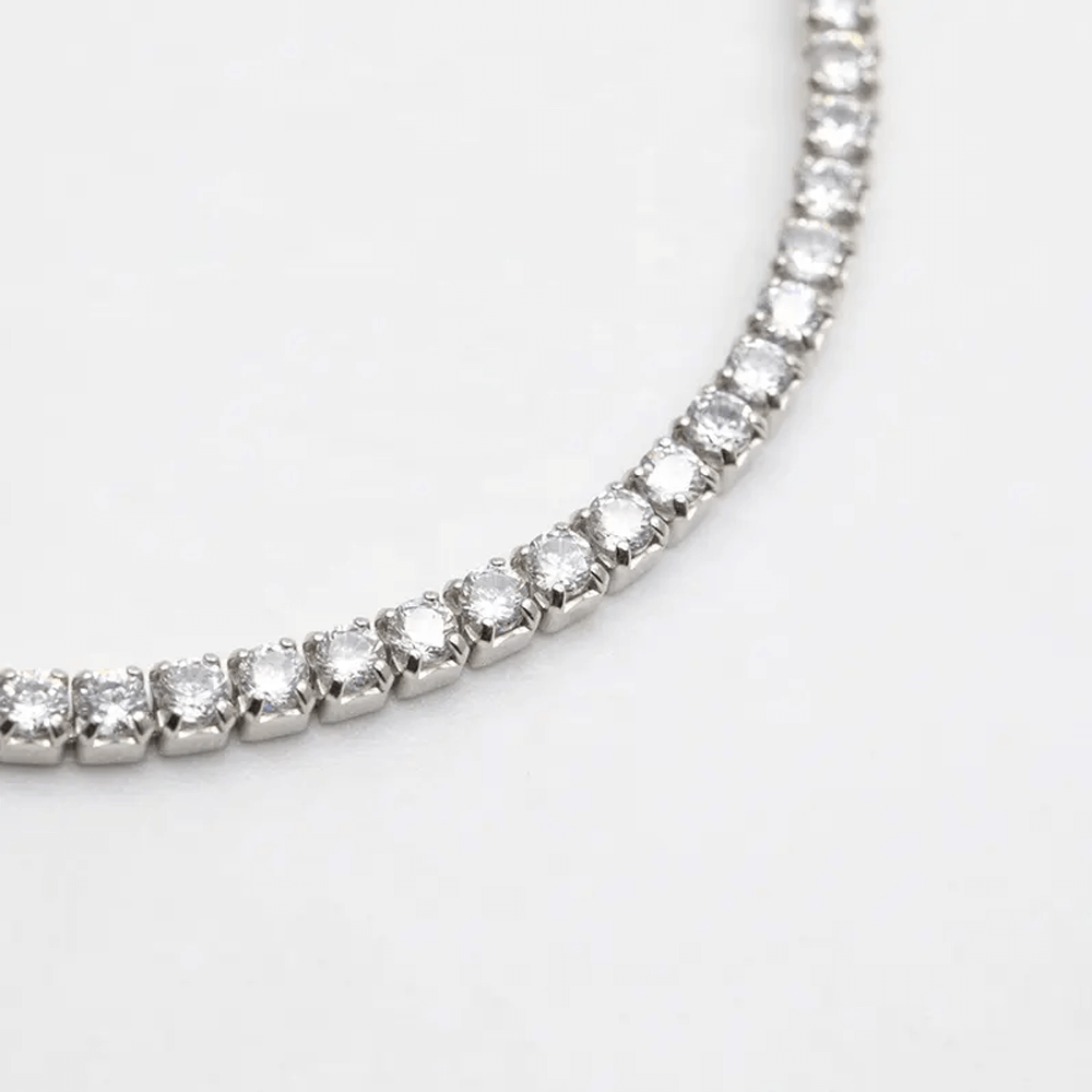 Bracciale Tennis A mia Figlia in Argento Sterling 925 - Ti voglio un Mondo di Bene.