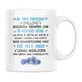 Tazza Al Mio Padrino Ricorda Sempre Che Ti Voglio Bene