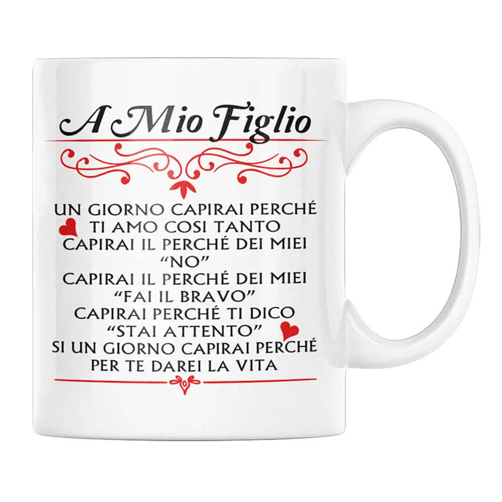 Tazza A mio Figlio