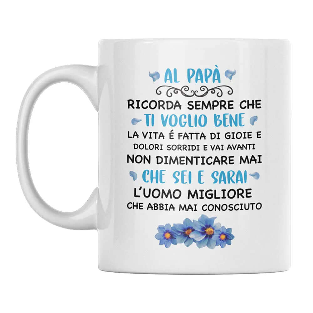 Tazza Al Papà Ricorda Sempre Che Ti Voglio Bene