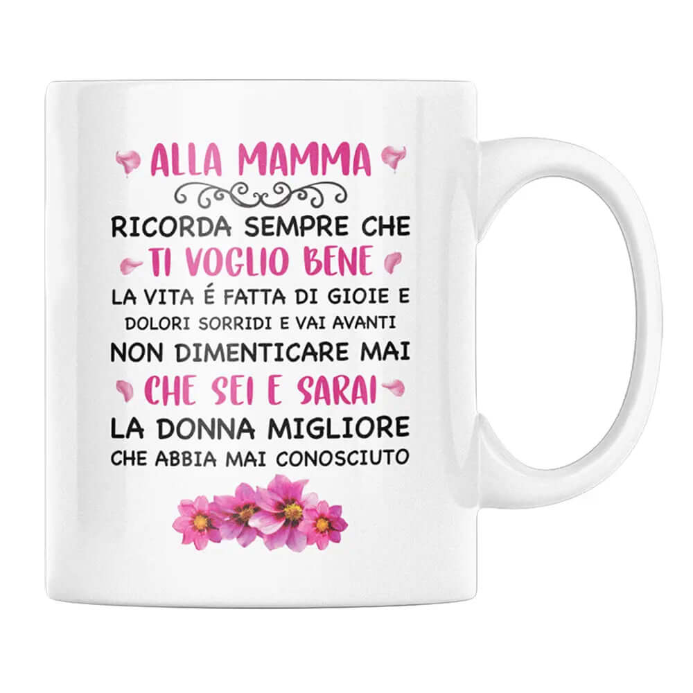 Tazza Alla Mamma Ricorda Sempre Che Ti Voglio Bene