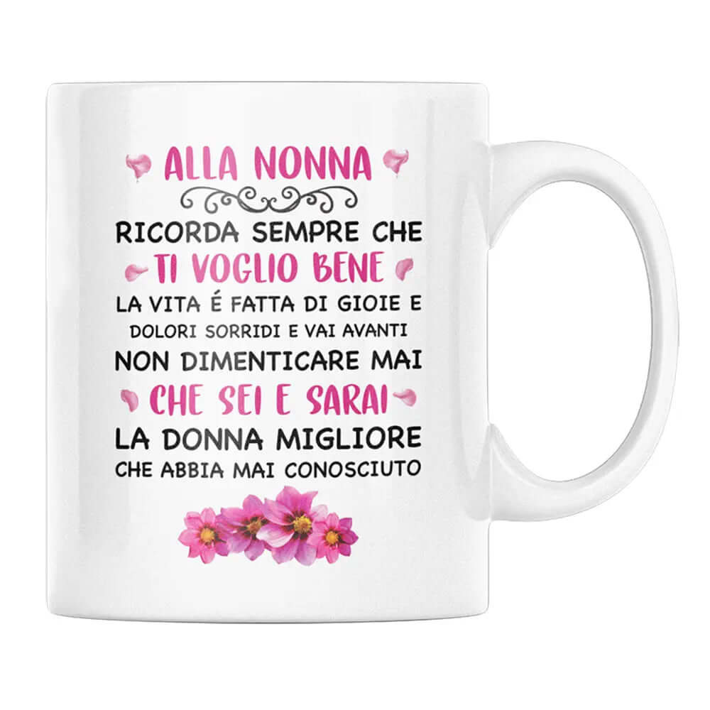Tazza Alla Nonna Ricorda Sempre Che Ti Voglio Bene