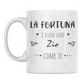 Tazza La Fortuna è Avere Uno Zio Come Te