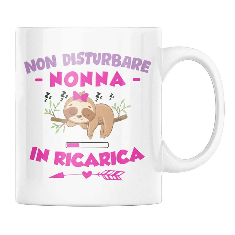 Tazza Non Disturbare Nonna In Ricarica