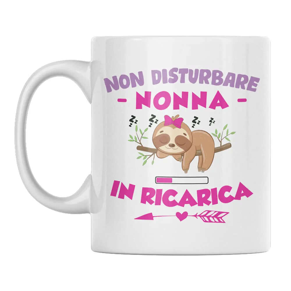 Tazza Non Disturbare Nonna In Ricarica