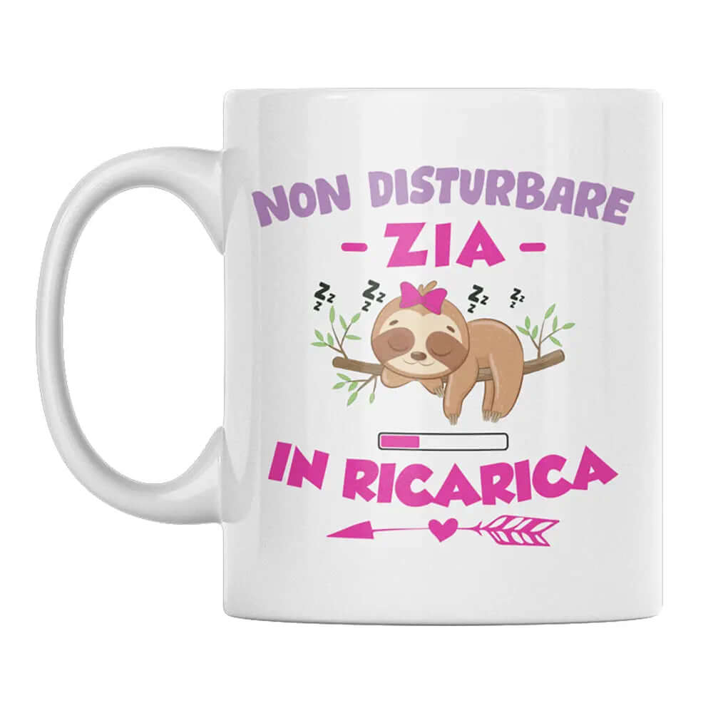 Tazza Non Disturbare Zia In Ricarica